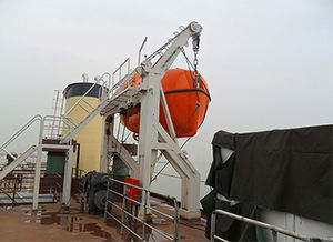 อุปกรณ์เสริมสำหรับเรือ davit ประเภทแขนลอยแบบถ่วงน้ำหนัก - Product Image 3