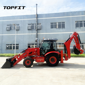 Chargeuse-pelleteuse diesel TOPFIT TLS3CX avec benne en forme de H, garantie 1 an, charge nominale 8800 kg, 1,3 m, moteur, pompe, engrenage - Product Image 3