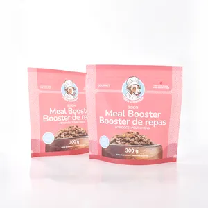 Doypack Bolsas de embalaje de alimentos Bolsa de pie Bolsas con cremallera para paquete de alimentos de nueces