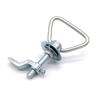 Armoires industrielles haute sécurité MS305 Serrure 19mm en alliage de zinc moulé sous pression Serrure à came étanche avec plaque de support
