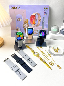 Hot Selling Women's 6 PCS Set <b>Watch</b> Women Ring <b>Necklace</b> Earring Luxury Full Wristwatch Casual Women Smart Wrist <b>Watch</b> - Product Image 2