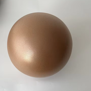 Pelota Pequeña de Ejercicio Personalizada de PVC para Entrenamiento <span class=keywords><strong>del</strong></span> Core y Fitness Entre las Rodillas 9 Pulgadas 25 cm para <span class=keywords><strong>Yoga</strong></span> y Pilates - Product Image 1