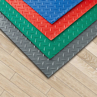 Tapis de sol antidérapant en tissu Oxford PVC, revêtement de sol en caoutchouc multi-textures, tapis antidérapant personnalisé pour cuisine, entrepôt, maison, usine, directement de l'usine