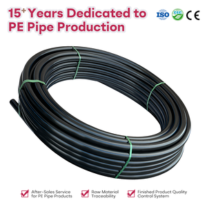 50mm Poly PE buis, laag debiet, nauwkeurige maatwerk lengte, 2 inch zwarte kunststof spiraal <span class=keywords><strong>HDPE</strong></span> waterleiding voor irrigatie - Product Image 3