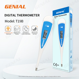 Genial 공장 T19B 디지털 방수 온도계 고정밀 디스플레이 좋은 품질 공장 사용자 정의 색상 지원 - Product Image 2