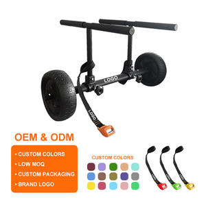 ONEFENG Kayaking Equipment Carrier Trailer Dolly Adjustable Width <strong>Kayak</strong> <strong>Trolley</strong> <strong>Kayak</strong> Cart - Product Image 6