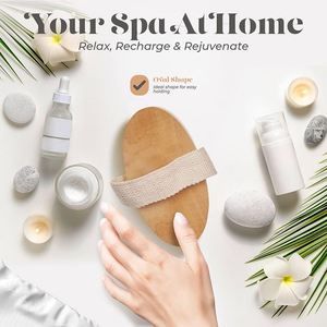 Cepillo Corporal de Madera con Cerdas Naturales al por Mayor, Cepillo de SPA Suave con Logotipo Personalizado, Cepillo de Baño Exfoliante y de Masaje - Product Image 5