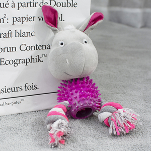 Fabricant en gros de jouets à mâcher mignons en peluche indestructibles pour chien - Product Image 3