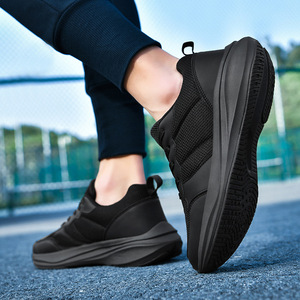 Zapatillas Deportivas para Hombre, Ultraligeras, Bordadas, para Caminar, Talla Grande, con Cierre de Cordones, Malla Transpirable, Absorción de Impactos - Product Image 5