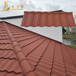 กระเบื้องหลังคาคลาสสิกแทนซาเนีย 0.4 สีแดง กระเบื้องหลังคาลอนไม้ไผ่ ดีคราบอนด์ คุณภาพมาตรฐาน <span class=keywords><strong>ราคา</strong></span>ขายส่งจากโรงงาน - Product Image 2