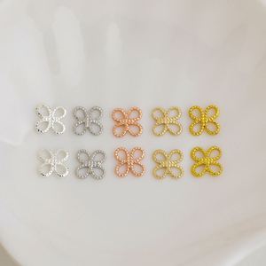 Véritable connecteur de fleur 14K Gold Filled Permanent Jewelry Charms - Product Image 6