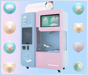 Nouveau type de flocons de barbe à papa faisant la machine à sucre sucré barbe à papa faisant la machine à barbe à papa machine à guimauve - Product Image 1