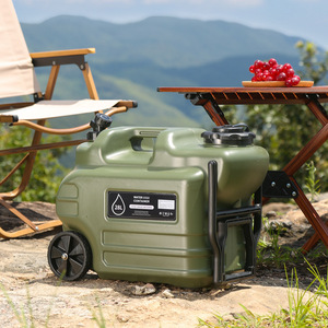 Seau d'hydratation portable en PE de qualité alimentaire pour camping, randonnée et voiture, avec roulettes - Product Image 4