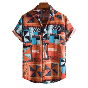 Chemise hawaïenne de plage personnalisée, ample, impression 3D, pour hommes, impression numérique, personnalisable, nouvelle collection 2020 - Product Image 3