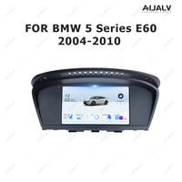Écran tactile multimédia Aijia pour BMW Série 5 E60 2004-2010, cadre de radio de voiture, panneau de navigation Carplay 7 pouces