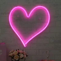Mariage romantique nom personnalisé amour verre LED néon lettres