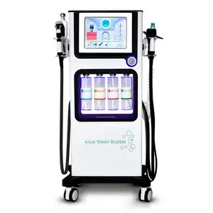 Peel Facial Oxy Hydrogen H2O2 Carbon Cleaning 7 in 1 Beauty Salon Machine blackhead removal
