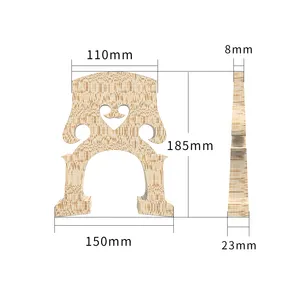 Pont de <span class=keywords><strong>contrebasse</strong></span> en érable de qualité supérieure AA, pont de <span class=keywords><strong>contrebasse</strong></span> droit, motif flocon de neige, style allemand, pour <span class=keywords><strong>contrebasse</strong></span> - Product Image 5