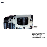 Culata de cilindro para motor de coche, pieza para Toyota Land Cruiser Dyna 2H, 12V, 4.0L, 11101-68012, nueva