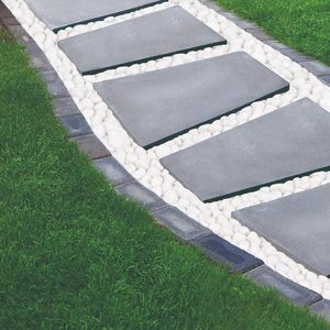 Ciottoli Bianchi Lucidati all'Ingrosso, Eco-Compatibili e Durevoli per Paesaggistica di Parchi e Decorazione di Giardini, Pavimentazione Stradale <span class=keywords><strong>con</strong></span> Ciottoli - Product Image 6