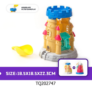 TOMMABO Kit de Juguetes de Arena para Niños, para <span class=keywords><strong>Playa</strong></span> y Exteriores, con Forma de <span class=keywords><strong>Castillo</strong></span> y Reloj de Arena, con Pala y Moldes de Arena, Juguetes Unisex - Product Image 5