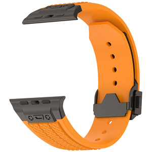 Bracelet de sport en silicone monochrome haut de gamme compatible avec Apple Watch Ultra / S11 - Product Image 4