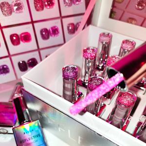 JTING Collection de vernis gel disco réfléchissants 12 couleurs très populaires, coffret laser unique, fournitures de vernis à ongles en gel OEM - Product Image 4