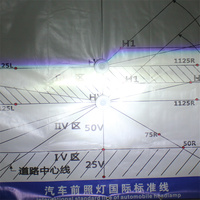 CAR-REFINE T03 Proyector LED 110W 13000Lm Bombilla LED H4 H7 H8 9005 9006 Proyector con Lente H7 360 Grados Canbus Faro LED H11