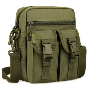 プロテクタープラスハイキング戦術スリングメッセンジャーマルチポケットアウトドアスポーツEDCユーティリティ防水ショルダークロスボディバッグ男性用 - Product Image 1