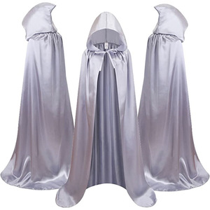 <span class=keywords><strong>Disfraces</strong></span> de Halloween Cosplay, capa larga con capucha, capa de terciopelo, disfraz de bruja, mujeres, hombres, Unisex, adultos, capa con capucha, capa de terciopelo - Product Image 2