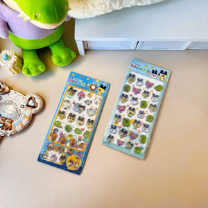 Pegatinas Sólidas para Niños, Pegatinas Decorativas con Relieve 3D de Cristal, Dibujos Animados, Lindos <span class=keywords><strong>Tamagotchi</strong></span>, Star Man - Product Image 4