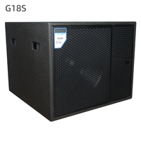 Subwoofer passif professionnel G18S de 18 pouces, 1000 W RMS, haut-parleur de basses pour scène