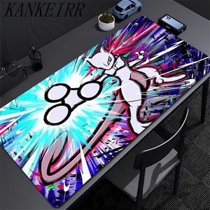 Anime Poke-mon teclado grande Mousesdesk Pad antideslizante goma Gaming Mousepad Laptop Mouse alfombra juego Mesa Mat Anime derivados - Product Image 5