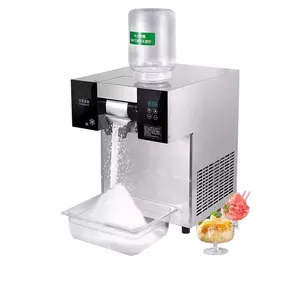 Automatic Korea Snow Ice Maker Machine Large Capacity Rotate Snowflake Machine Snow Shaved Ice Flake Machine
