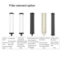 Éliminer les sédiments de l'eau du robinet Cartouche en céramique Purificateur d'eau du robinet Filtre à eau Purificateur Charbon actif