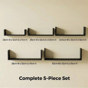 Wall-Mounted Storage <b>Rack</b> Multi-Layer Creative <b>Shelving</b> For Living Room Bedroom PVC Material Simple Decorative Partition Shelf - Product Image 2
