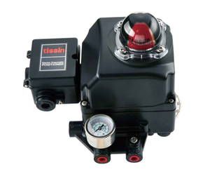 Actionneur rotatif électropneumatique TISSIN TS600R 4-20 mA IP66 en aluminium moulé - Product Image 1