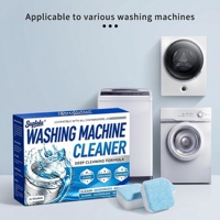 Tablettes Nettoyantes pour Lave-linge 24 PCS – Nettoyage en Profondeur du Tambour, Effervescentes, Détartrantes, Désodorisantes – Pour Lave-linge à Chargement Frontal et Supérieur – Rafraîchit