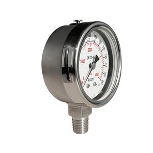 유압 3000 <span class=keywords><strong>psi</strong></span> 압력계 액체 압력 게이지 - Product Image 4