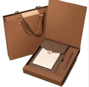Corporate Office Gift Customizable Logo Promotional Gifts A5 <b>Notebook</b> Business <b>Set</b> - Product Image 1