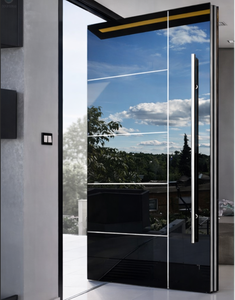 <span class=keywords><strong>Porta</strong></span> d'Ingresso di Lusso in Acciaio Inossidabile, <span class=keywords><strong>Porta</strong></span> Frontale Moderna Antifurto e Antiruggine - Product Image 1