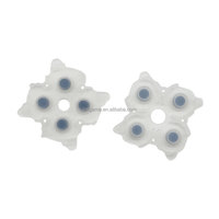 Pour manette PS5 V3.0, boutons en silicone conducteurs en caoutchouc V3.0 pour PS5, coussinets en silicone, kit de boutons adhésifs pour PS5 V3.0