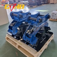 Compacteur de sol hydraulique vibrant pour mini-excavatrices avec moteur et engrenage pour excavatrices de 1 à 4 tonnes