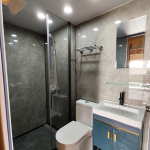 Struttura a palo in legno compensato in PVC e tela triangolo <span class=keywords><strong>tenda</strong></span> da campeggio <span class=keywords><strong>2</strong></span> stanze 5x8M quattro stagioni impermeabile per uso esterno in famiglia - Product Image 4