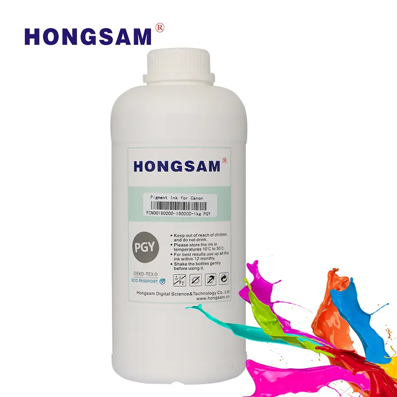 Hongsam dtg pré-tratamento para impressão de pigmento dtg com impressora de sapatos