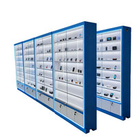 Ensemble de présentoirs pour magasin de téléphonie mobile, présentoir pour étuis de téléphone, design pour comptoir mural de magasin de téléphonie mobile