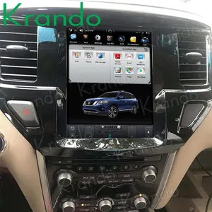 Krando Unidade Principal Universal Multimídia Rádio Do Carro Android Player Para Nissan Pathfinder 2013-2018 Auto Atualização Sem Fio CarPlay