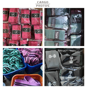 LADYGLOW personalizzato sublimazione stampato Yoga palestra esercizio <span class=keywords><strong>Fitness</strong></span> per gambe glutei Booty tessuto Hip Bodybuilding fasce di resistenza - Product Image 6