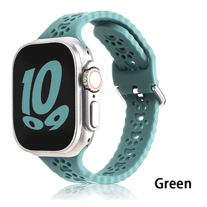 <span class=keywords><strong>Correa</strong></span> de reloj de silicona para <span class=keywords><strong>Apple</strong></span> 8/9 se Universal Cat Claw Three Star Buckle Color sólido Luxury Charms <span class=keywords><strong>Watch</strong></span> Band - Product Image 2