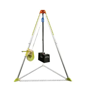Aluminum Alloy Fire Fighting The Manufacturer Supplies Emergency Lifting Safety Rescue Lifting Tripod And Winch